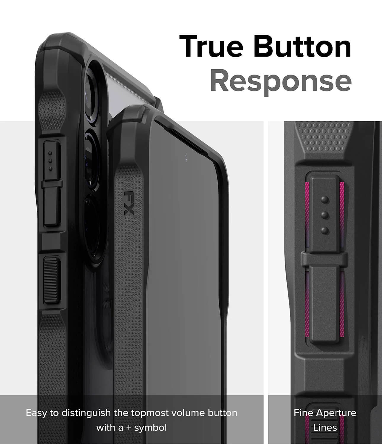 Estuche para Galaxy S24 Plus - Ringke Fusion-X