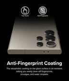 Protector de Pantalla para Galaxy S24 Ultra - Ringke Camera Lens Frame Glass Black