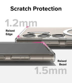 Estuche para Galaxy S24 Ultra - Ringke Fusion Magnetic Clear