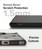 Estuche para Galaxy S24 Ultra - Ringke Fusion-X Magnetic - Matte Black