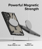 Estuche para Galaxy S24 Ultra - Ringke Fusion-X Magnetic - Matte Black