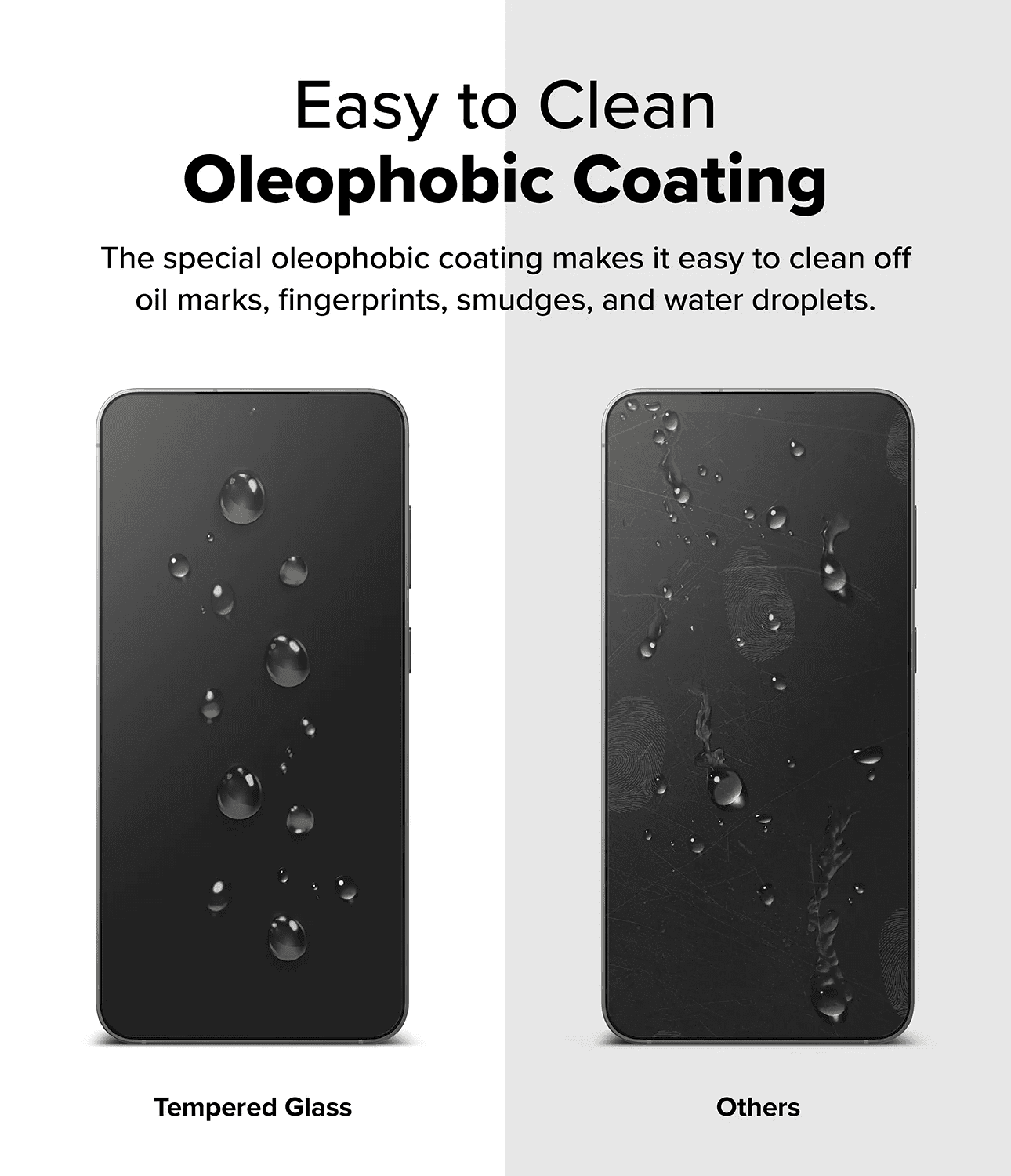 Protector de Pantalla para Galaxy S25 - Ringke Easy Slide Tempered Glass (Pack de 2)