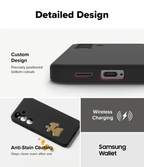 Estuche para Galaxy S25 - Ringke Silicone Magnetic