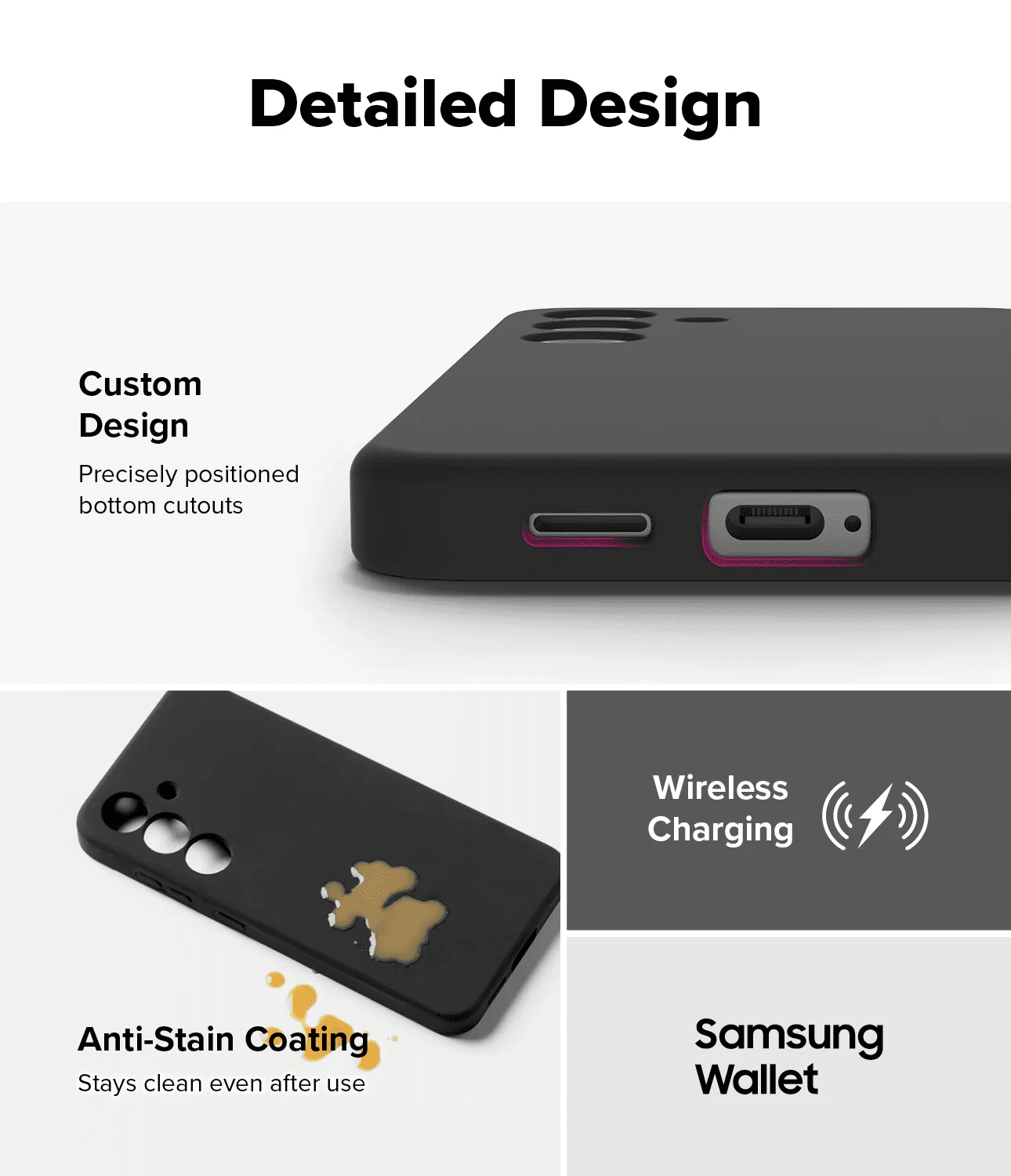 Estuche para Galaxy S25 - Ringke Silicone Magnetic