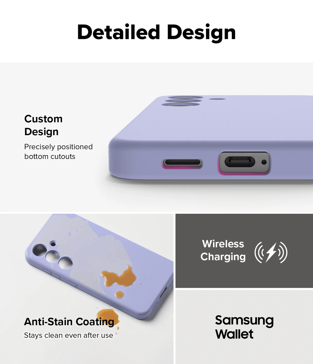 Estuche para Galaxy S25 - Ringke Silicone Magnetic