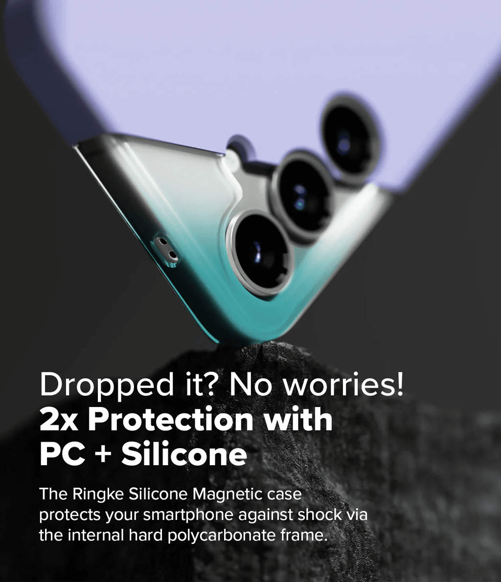 Estuche para Galaxy S25 - Ringke Silicone Magnetic