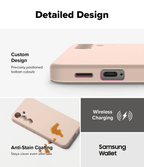 Estuche para Galaxy S25 - Ringke Silicone Magnetic