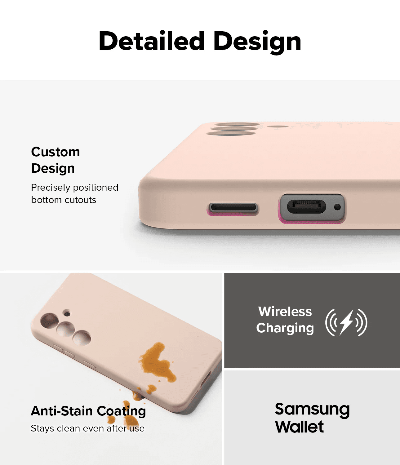 Estuche para Galaxy S25 - Ringke Silicone Magnetic