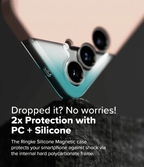 Estuche para Galaxy S25 - Ringke Silicone Magnetic