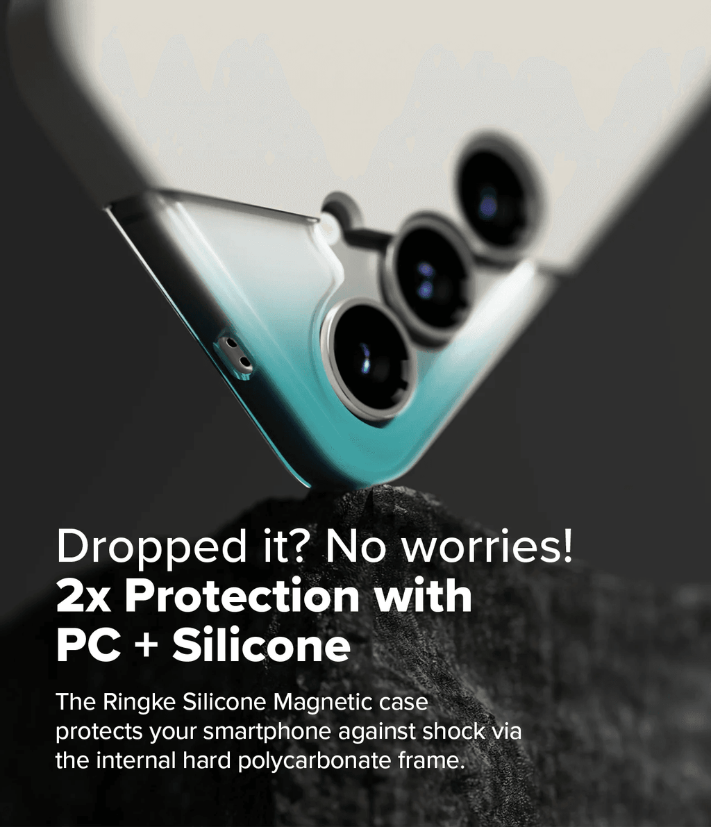 Estuche para Galaxy S25 - Ringke Silicone Magnetic