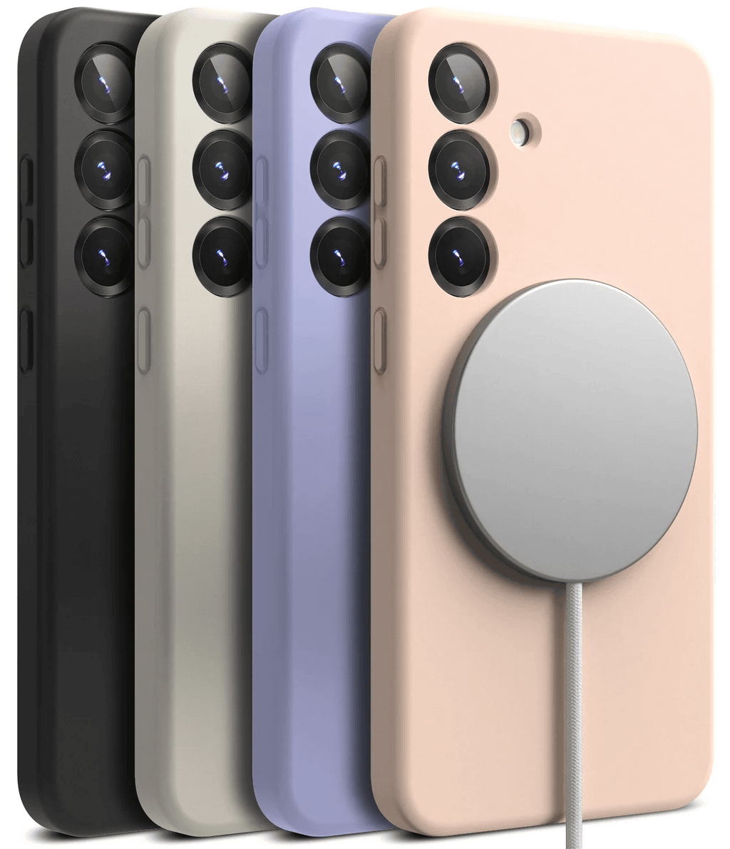Estuche para Galaxy S25 - Ringke Silicone Magnetic
