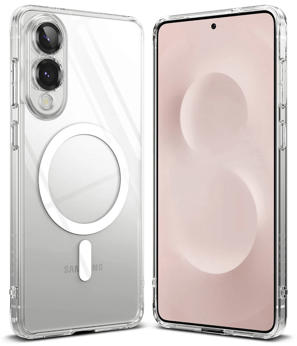 Estuche para Galaxy S25 Edge - Ringke Fusion Magnetic Transparente