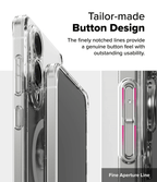 Estuche para Galaxy S25 Edge - Ringke Fusion Magnetic Transparente