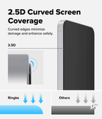 Protector de Pantalla para Galaxy S25 FE - Ringke Easy Slide Tempered Glass (Pack de 2)