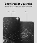 Protector de Pantalla para Galaxy S25 Plus - Ringke Easy Slide Tempered Glass (Pack de 2)