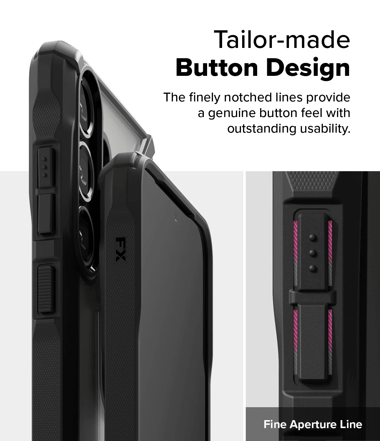Estuche para Galaxy S25 Plus - Ringke Fusion-X