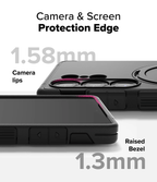 Estuche para Galaxy S25 Ultra - Ringke Alles - Black (Eco Pack)