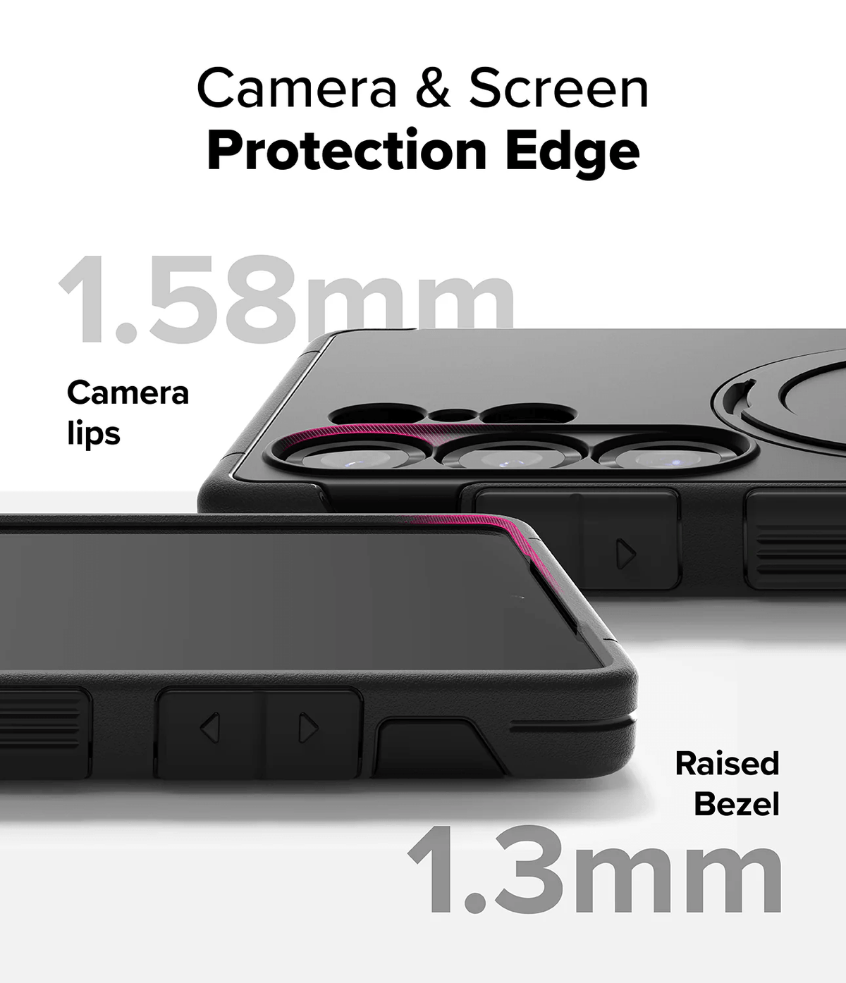 Estuche para Galaxy S25 Ultra - Ringke Alles - Black (Eco Pack)