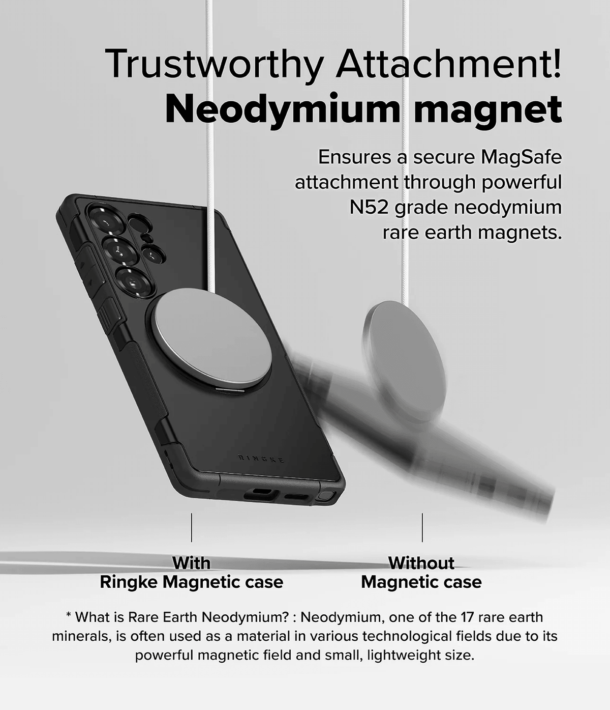 Estuche para Galaxy S25 Ultra - Ringke Alles - Black (Eco Pack)