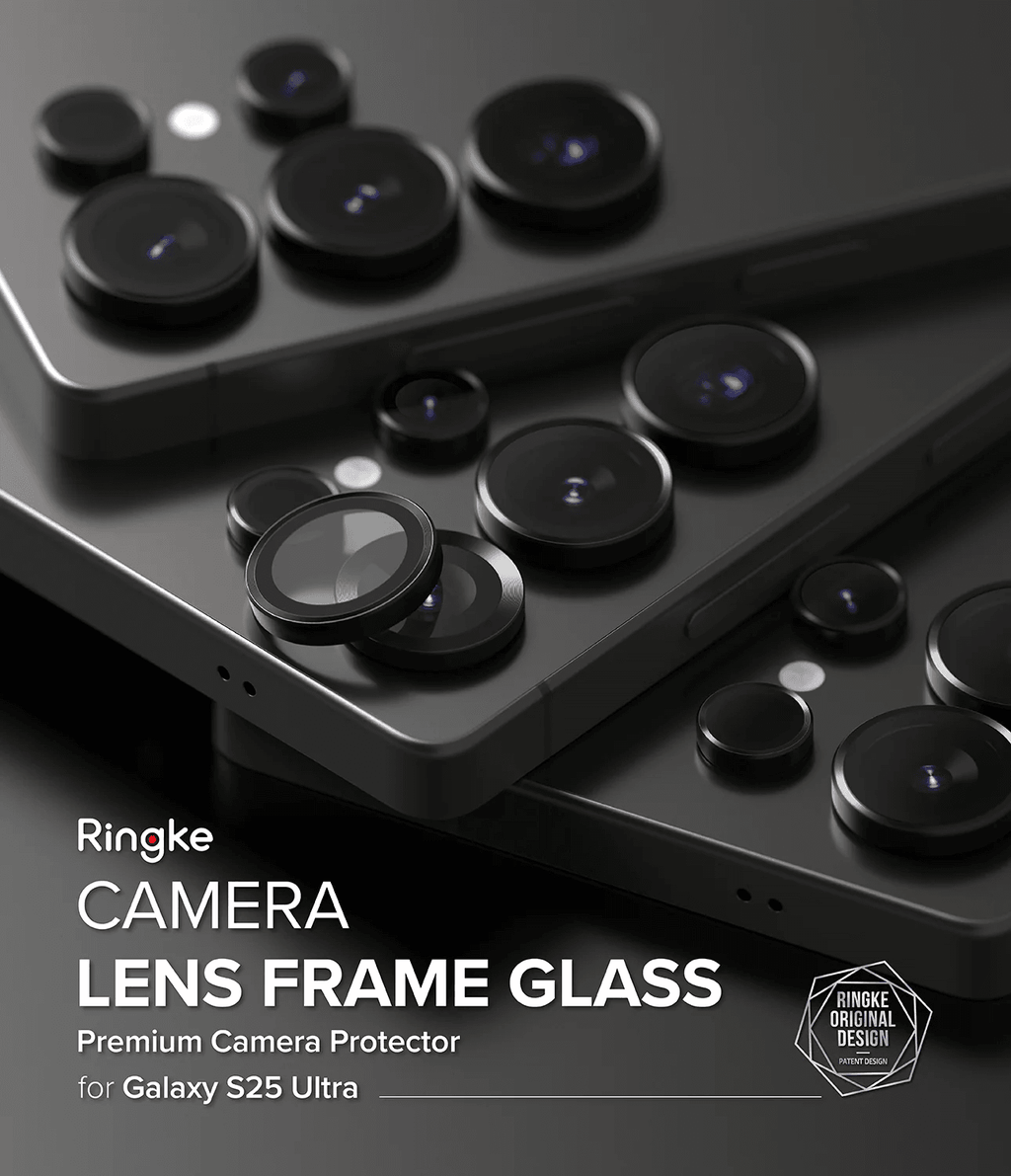 Protector de Cámara para Galaxy S25 Ultra - Ringke Camera Lens Frame Glass
