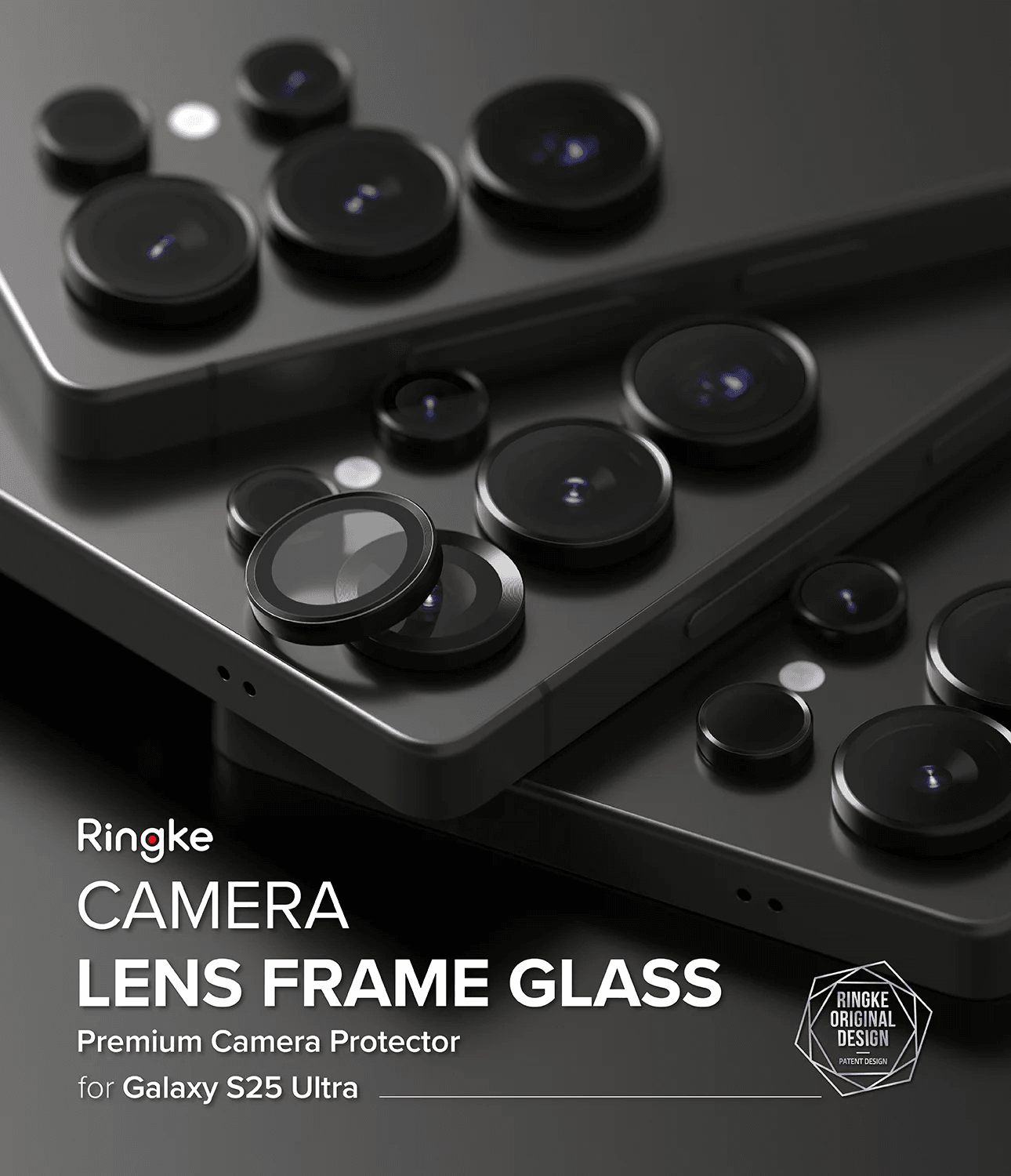 Protector de Cámara para Galaxy S25 Ultra - Ringke Camera Lens Frame Glass