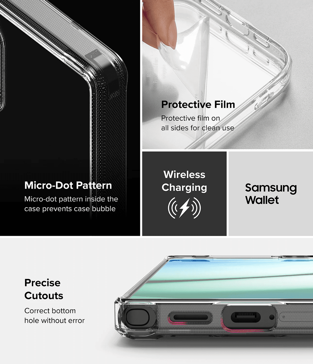 Estuche para Galaxy S25 Ultra - Ringke Fusion