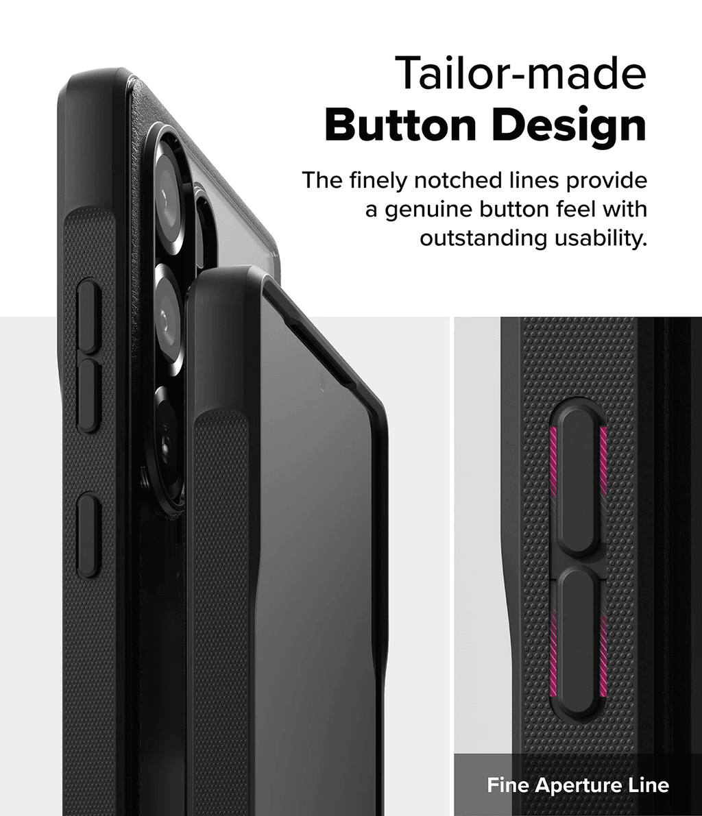Estuche para Galaxy S25 Ultra - Ringke Fusion Bold - Black