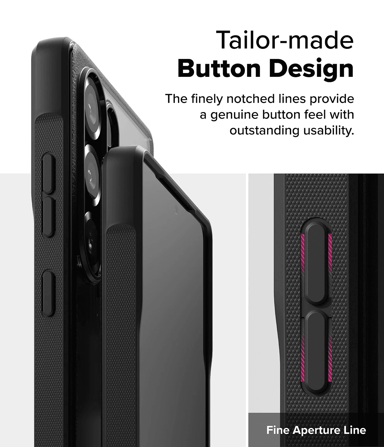 Estuche para Galaxy S25 Ultra - Ringke Fusion Bold - Black
