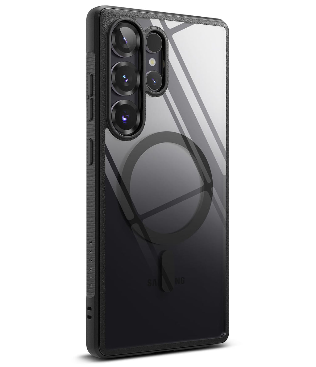 Estuche para Galaxy S25 Ultra - Ringke Fusion Bold Magnetic - Black