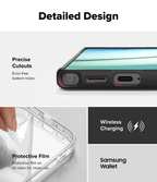 Estuche para Galaxy S25 Ultra - Ringke Fusion Bold Magnetic - Black