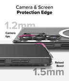 Estuche para Galaxy S25 Ultra - Fusion Magnetic - Matte Clear