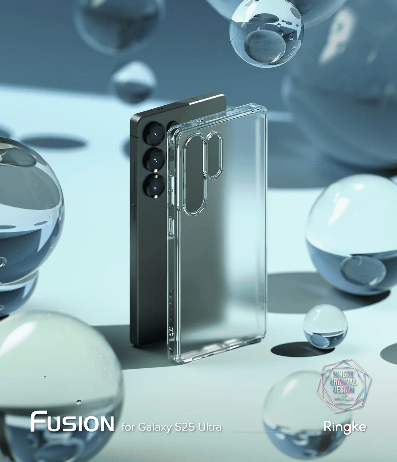 Estuche para Galaxy S25 Ultra - Ringke Fusion - Matte Clear