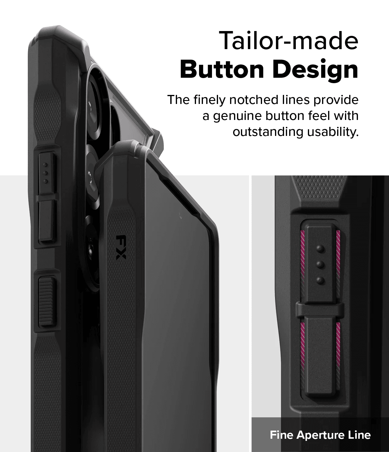 Estuche para Galaxy S25 Ultra - Ringke Fusion-X
