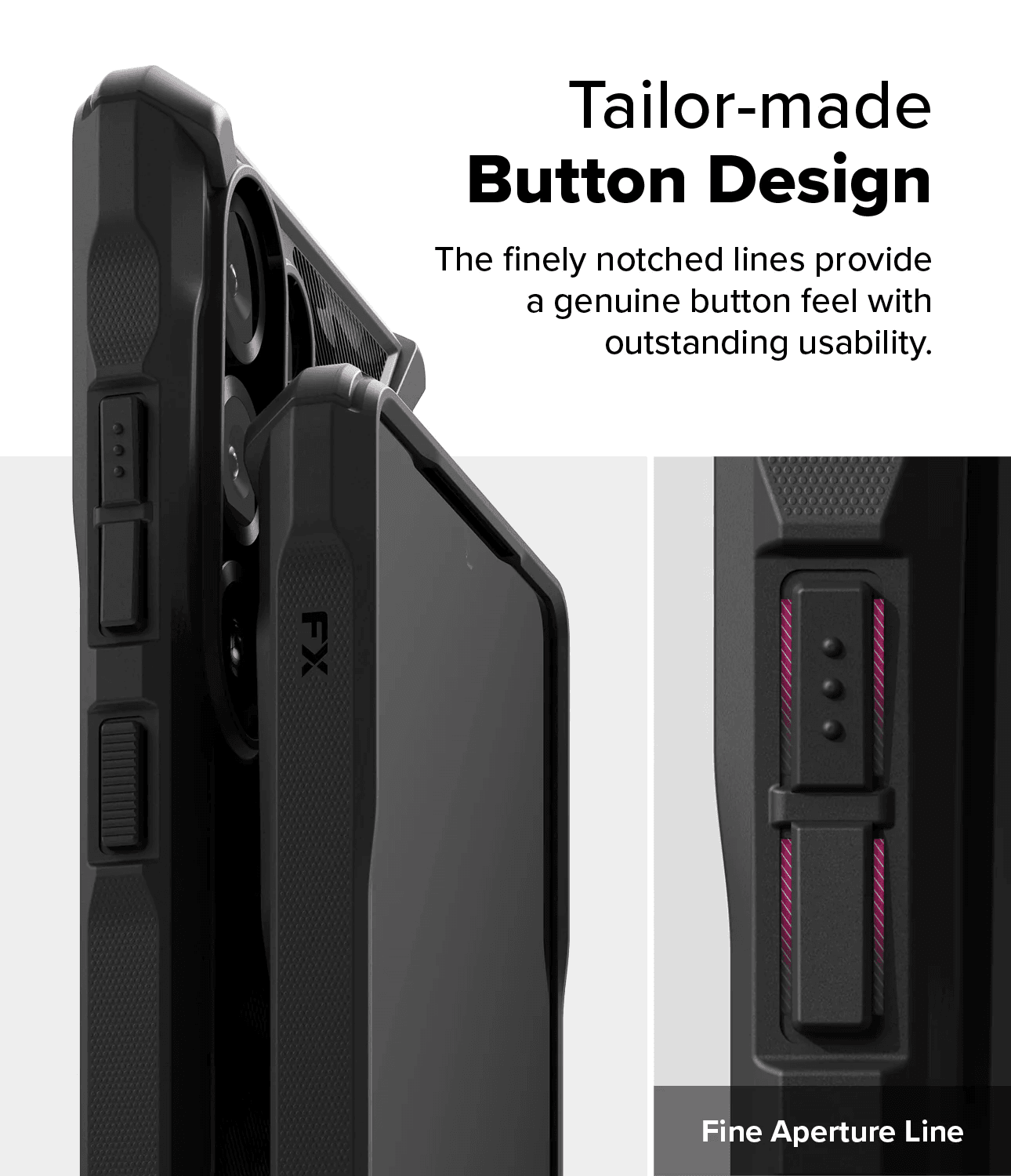 Estuche para Galaxy S25 Ultra - Ringke Fusion-X