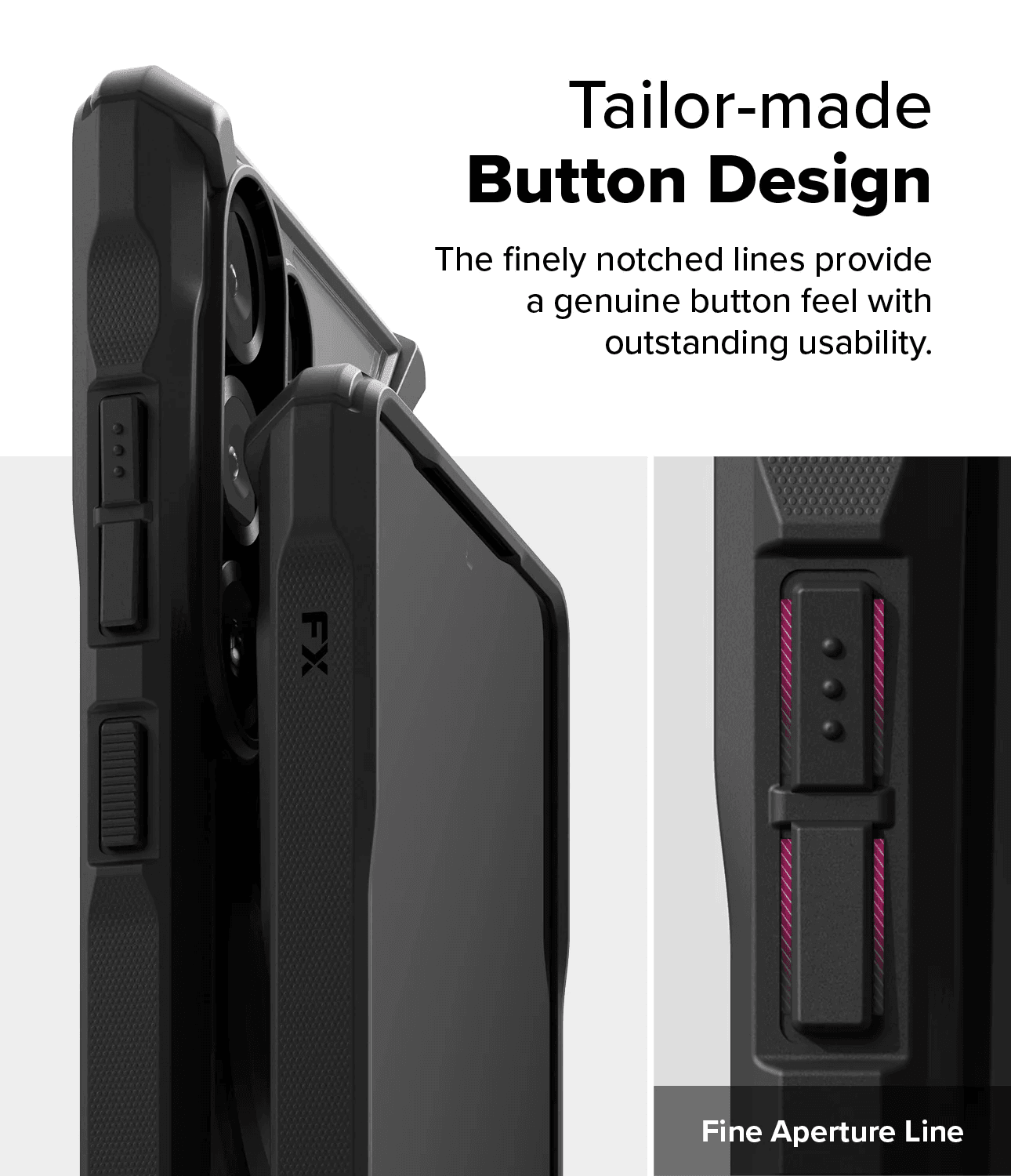 Estuche para Galaxy S25 Ultra - Ringke Fusion-X Magnetic - Black