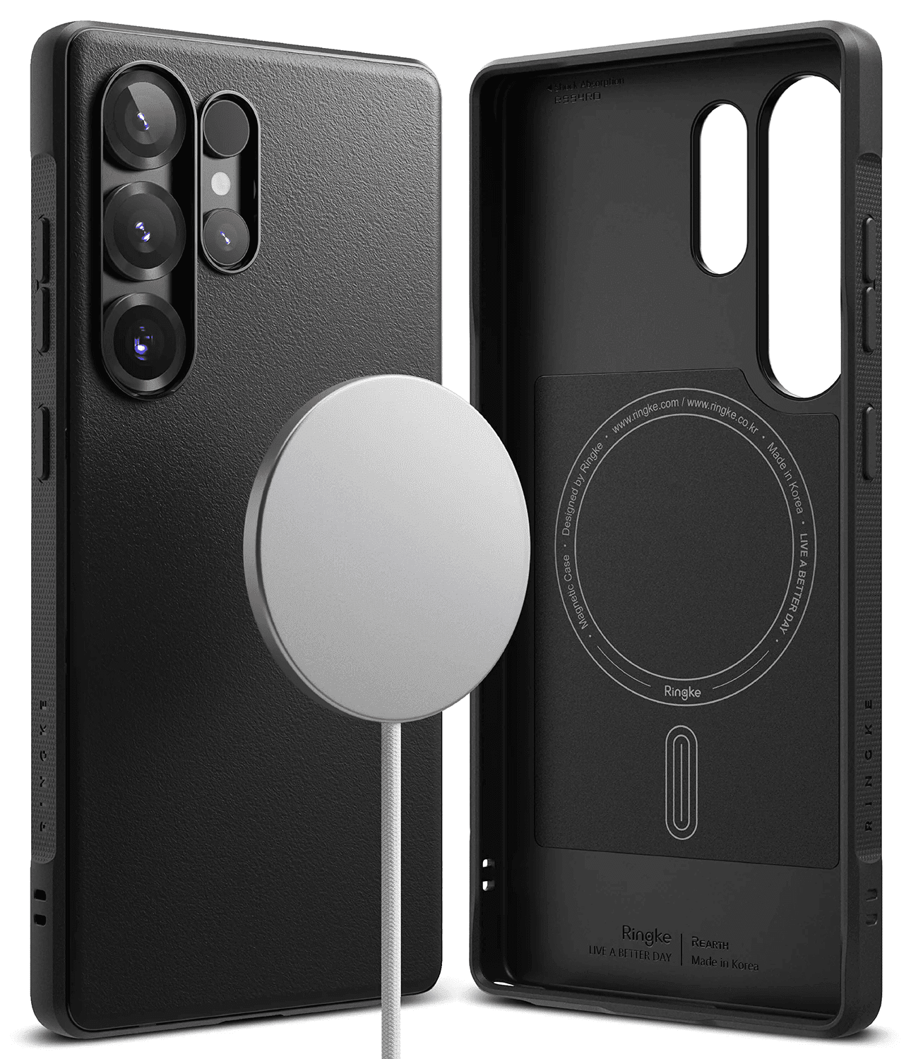 Estuche para Galaxy S25 Ultra - Ringke Onyx Magnetic - Black