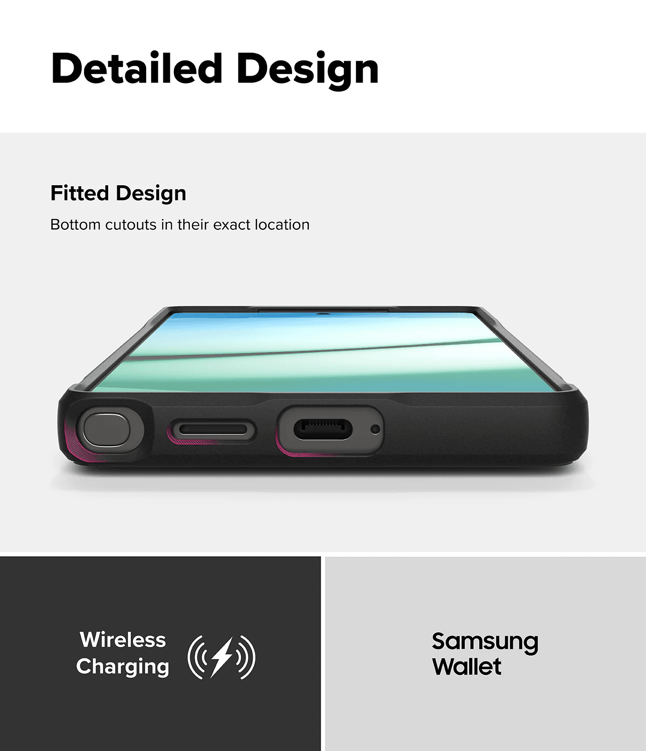Estuche para Galaxy S25 Ultra - Ringke Onyx Magnetic - Black
