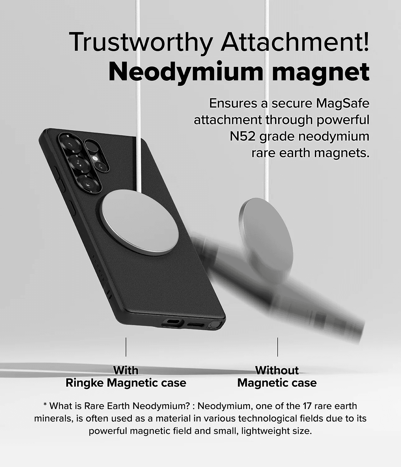 Estuche para Galaxy S25 Ultra - Ringke Onyx Magnetic - Black