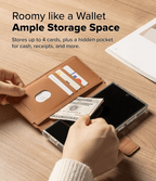 Estuche para Galaxy S25 Ultra / S24 Ultra / S23 Ultra - Ringke Folio Grip Wallet Magnetic
