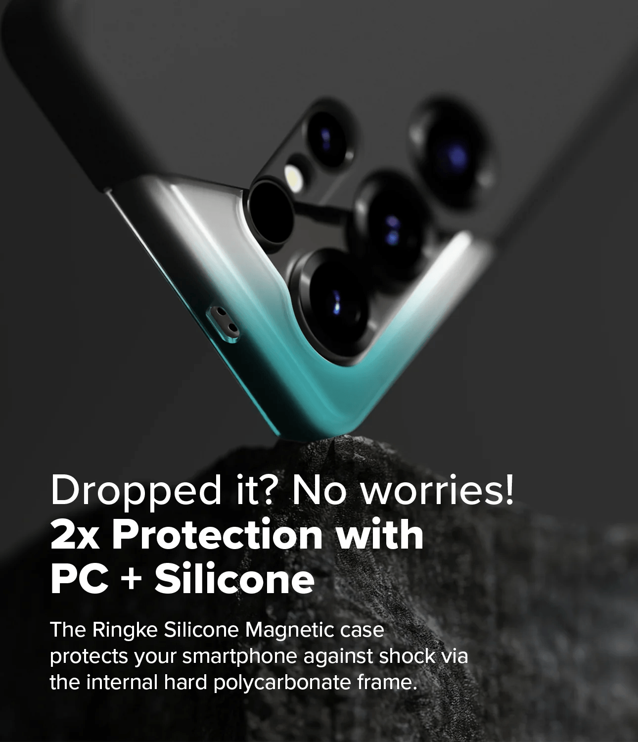 Estuche para Galaxy S25 Ultra - Ringke Silicone Magnetic