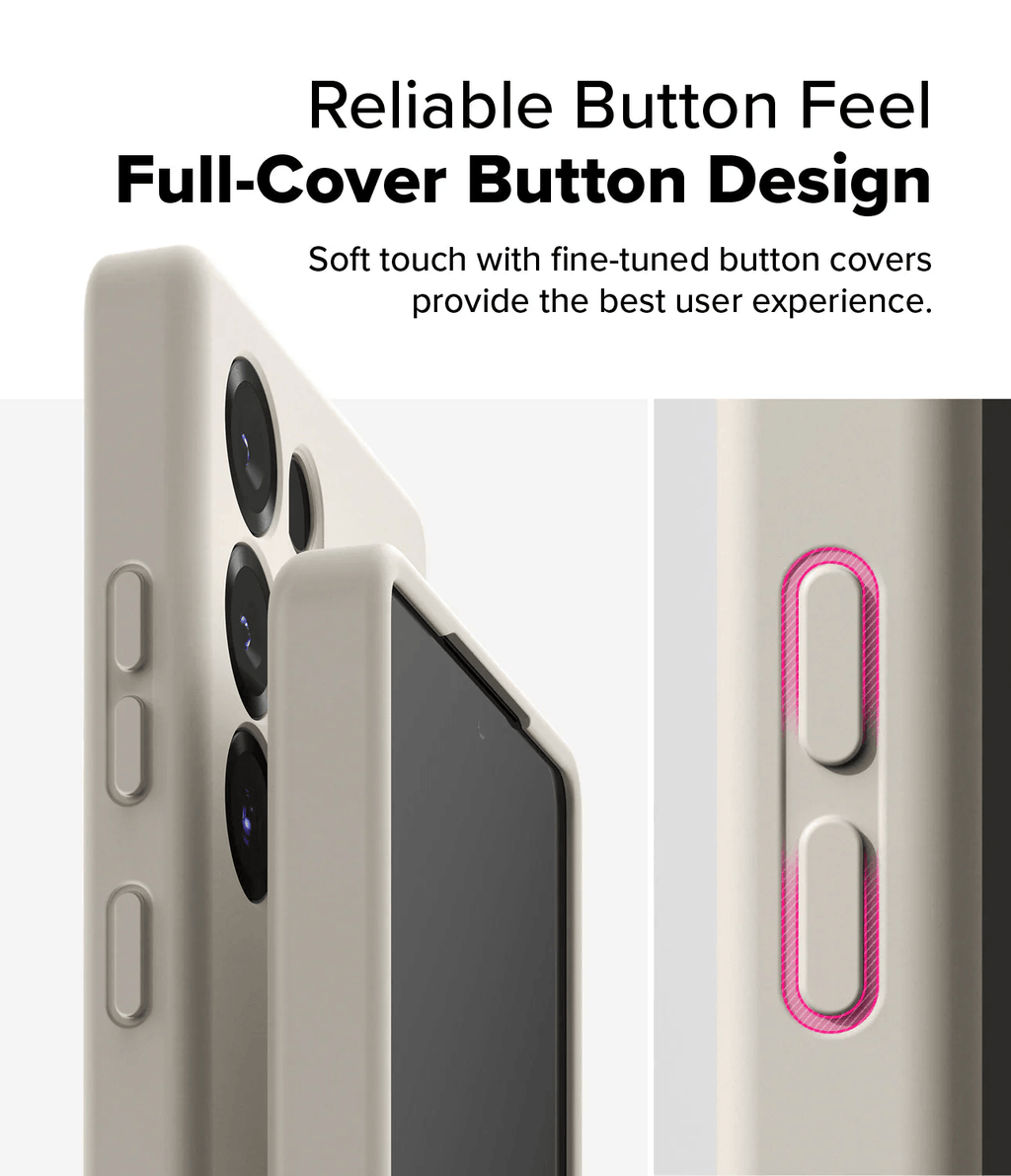 Estuche para Galaxy S25 Ultra - Ringke Silicone Magnetic