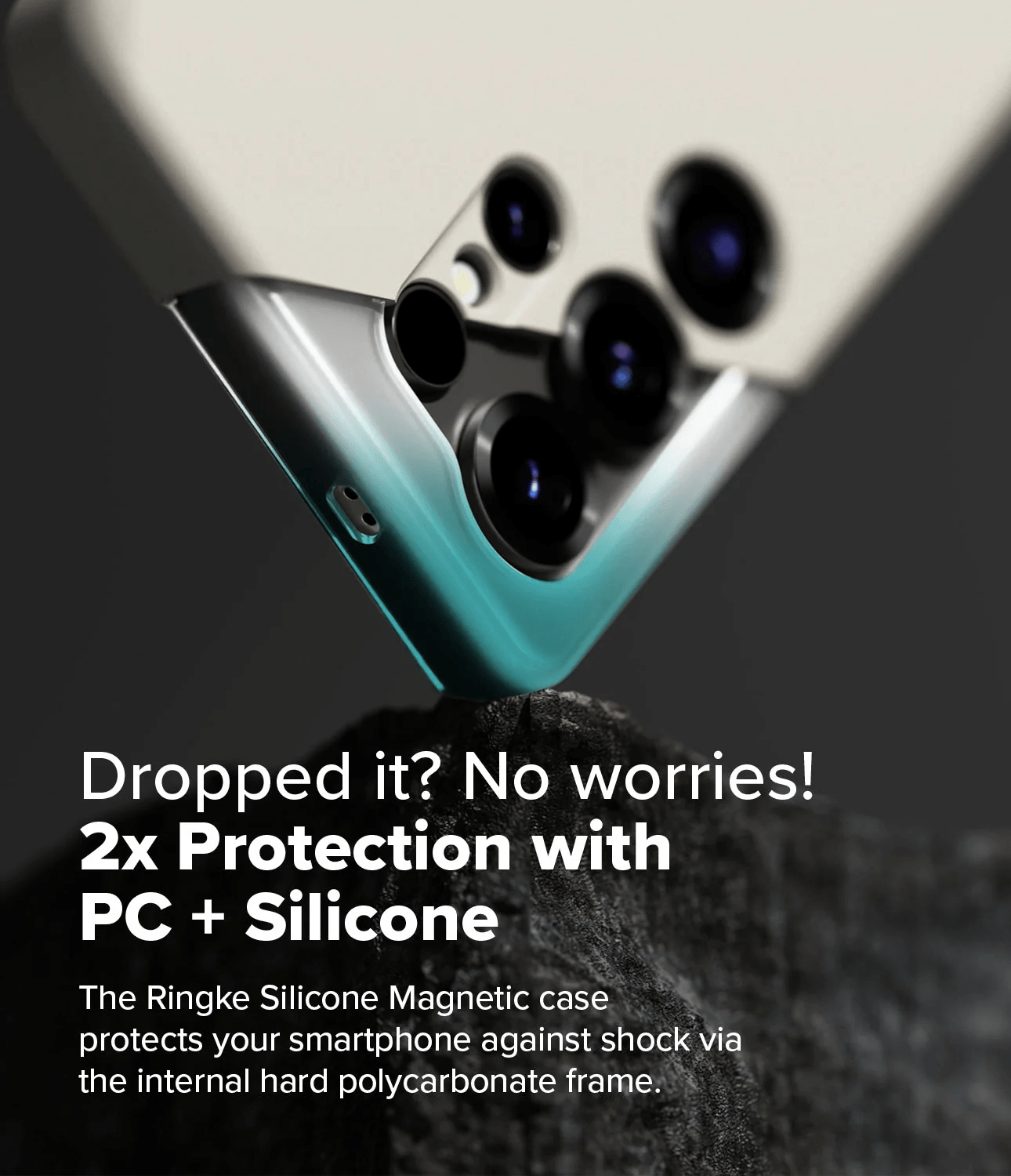 Estuche para Galaxy S25 Ultra - Ringke Silicone Magnetic