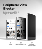 Vidrio Templado para Galaxy S26 - Ringke Easy Slide - Privacy Glass
