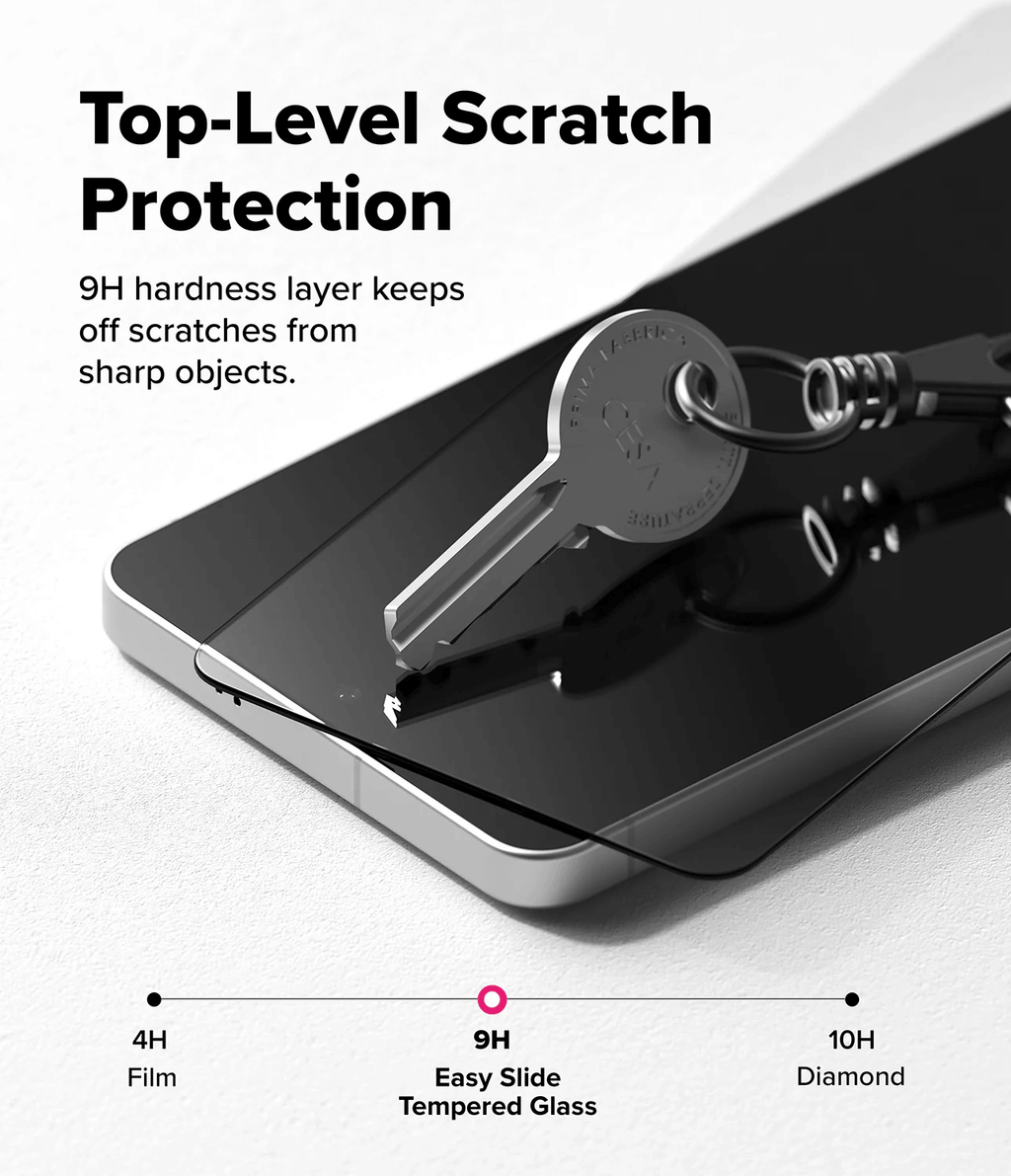 Vidrio Templado para Galaxy S26 - Ringke Easy Slide - Tempered Glass