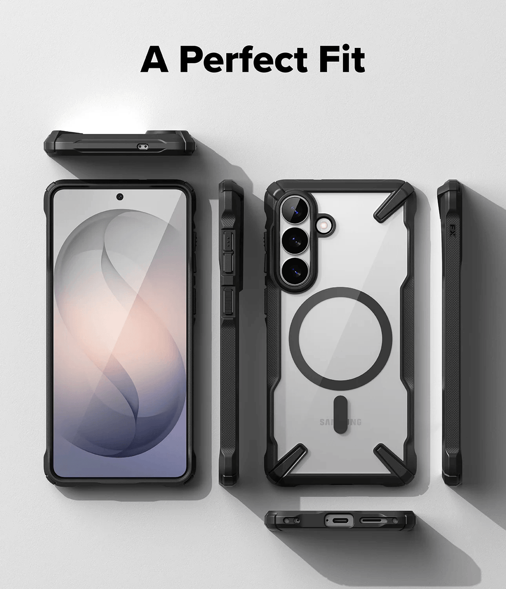 Estuche para Galaxy S26 - Ringke Fusion-X Magnetic - Black
