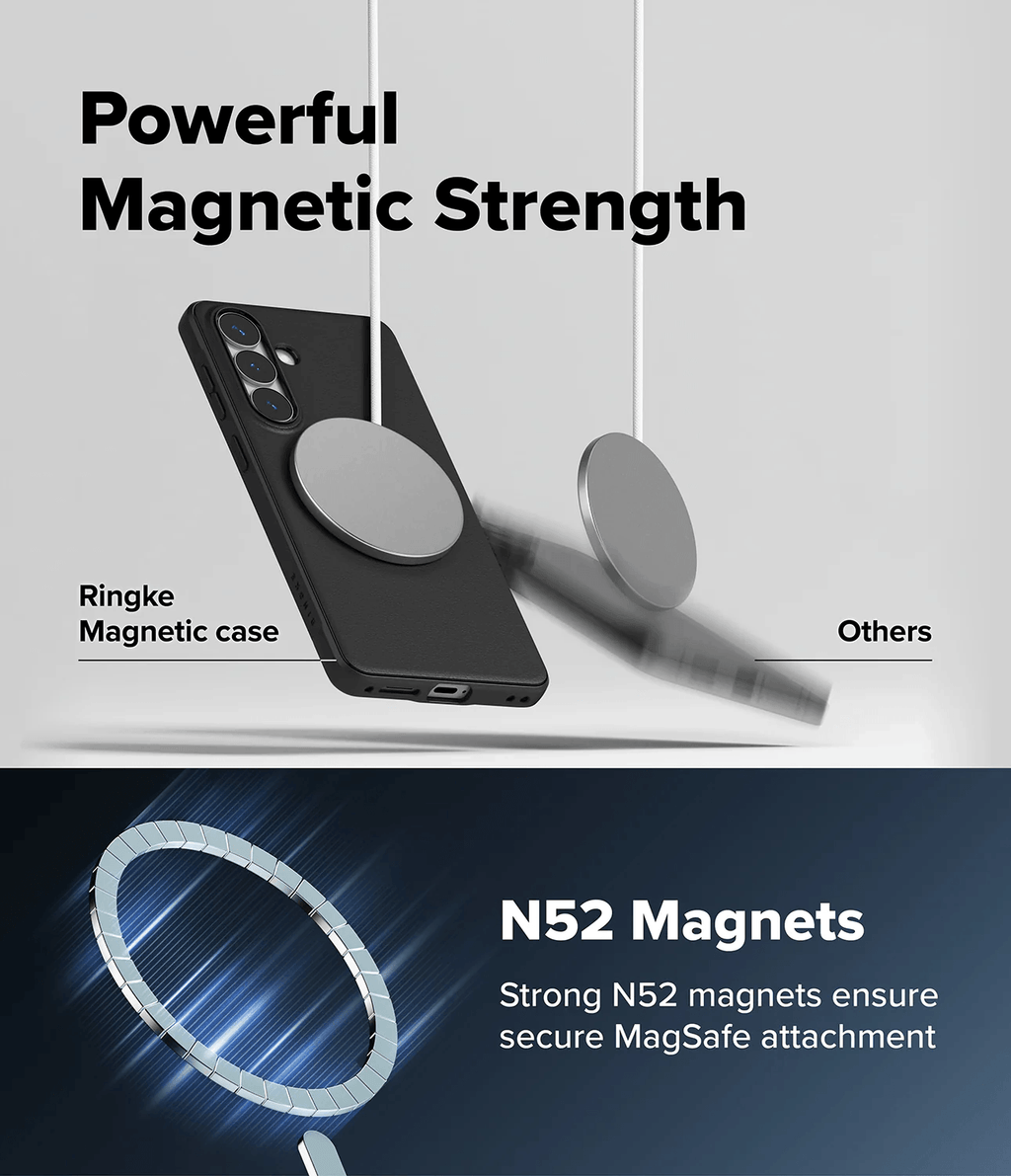 Estuche para Galaxy S26 - Ringke Onyx Magnetic - Black