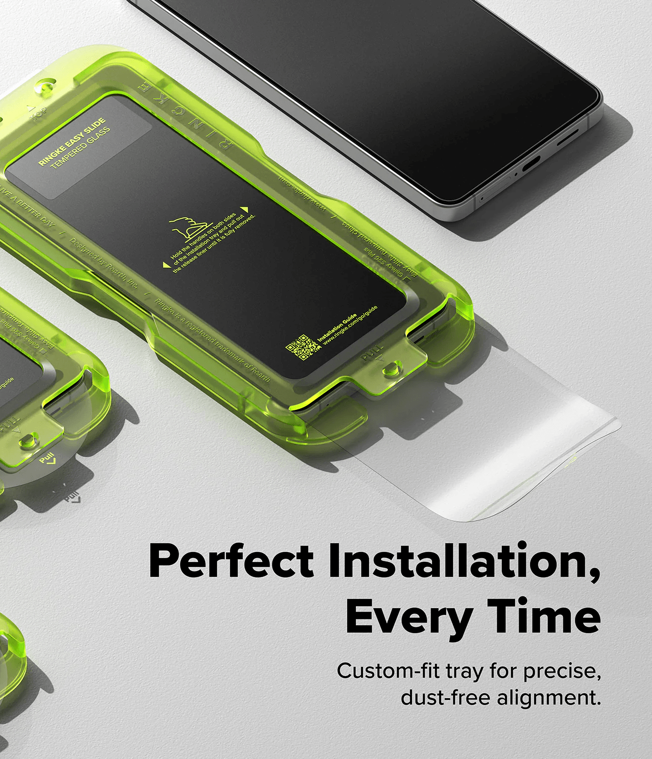 Vidrio Templado para Galaxy S26 Plus - Ringke Easy Slide Tempered Glass