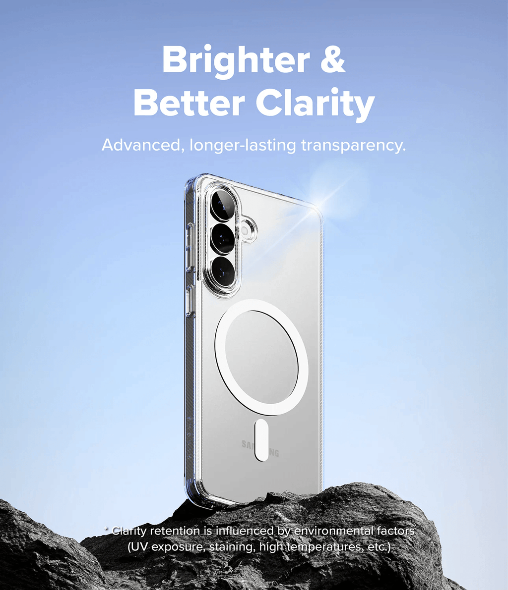 Estuche para Galaxy S26 Plus - Ringke Fusion Magnetic - Clear