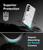 Estuche para Galaxy S26 Plus - Ringke Fusion Magnetic - Clear
