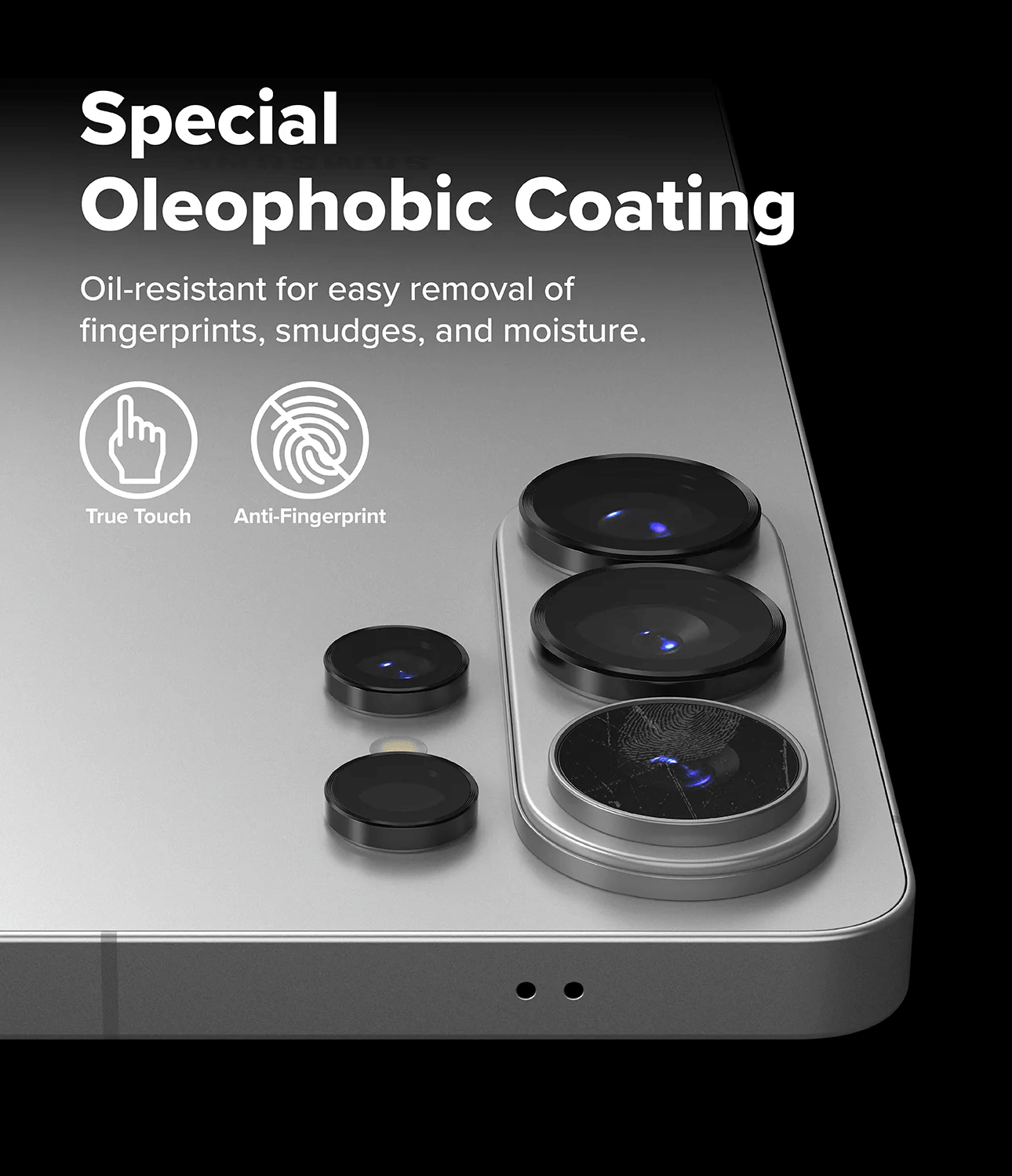 Protector de Cámara para Galaxy S26 Ultra - Ringke Camera Lens Frame Glass